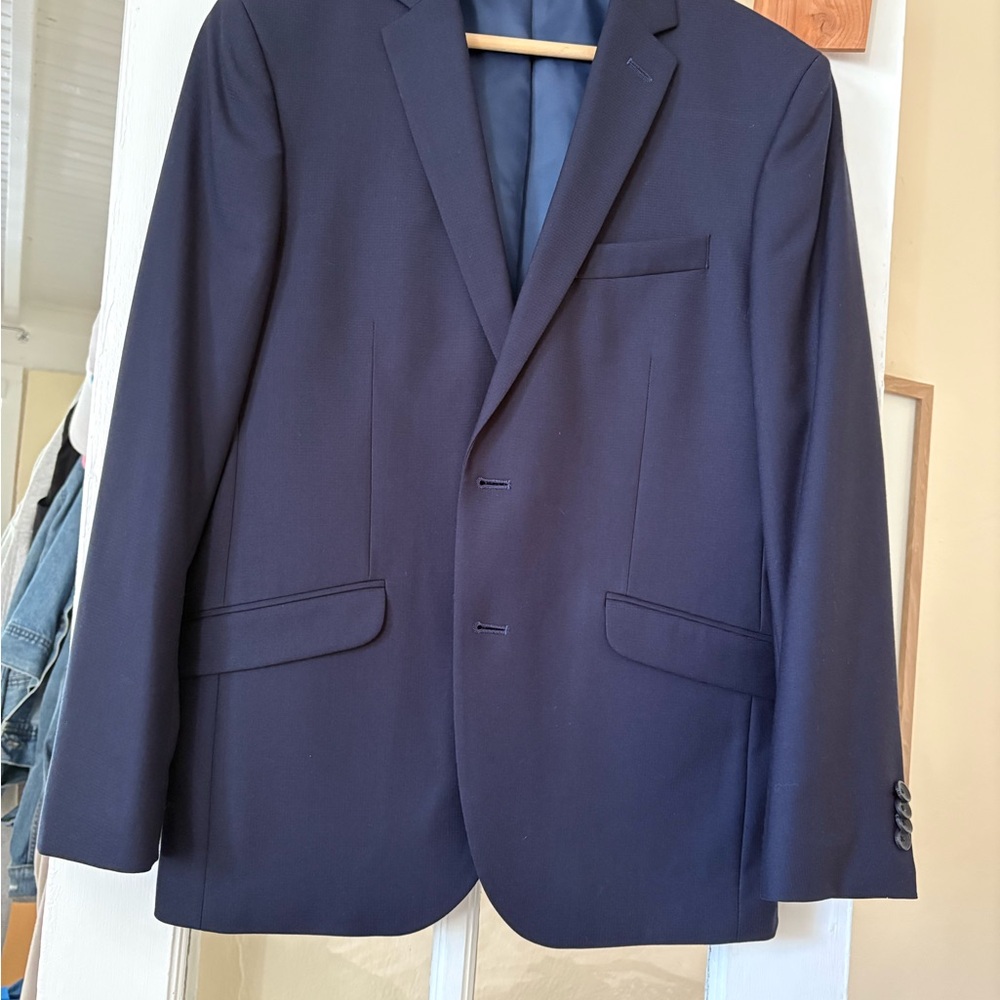 Men's Navy Suit Set